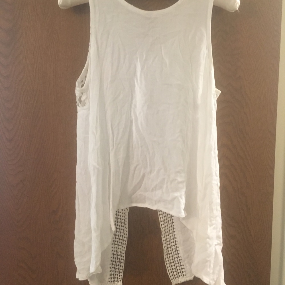 Lacy high low top